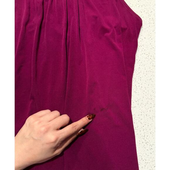 Express Vintage Magenta Tank Top Sequin Racerback Y2K Night Out Club Party Small - Picture 6 of 9